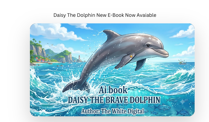 Daisy The Dolphin Ai Story E-Book (New E-Product)